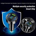 66W Fast Car Charger with USB PD & QC 3.0