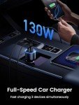 UGREEN 130W Fast USB C Car Charger