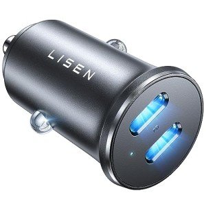 LISEN 90W Fast USB C Car Charger Adapter