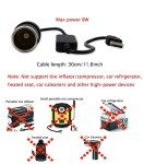 USB A Male to 12V Car Socket Converter Cable