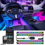 Smart RGB Car Lights with APP & Music Sync