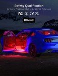Smart RGB Car Lights with APP & Music Sync