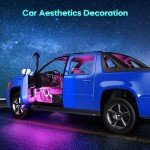 LED Car Decor Lights with APP Control for Couples