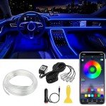 APP-Controlled RGB LED Strip Lights for Cars