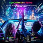RGB LED Car Interior Lights with APP Control
