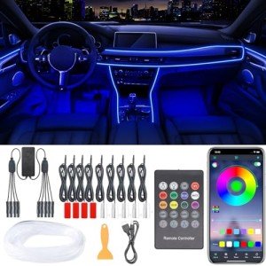 9-in-1 LED Car Interior Lighting Kit