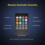 Multicolor LED Car Strip Lights with Remote Control