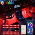 Keepsmile APP-Controlled RGB Interior Car Lights