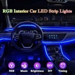 RGB Interior Car LED Strip Light Kit