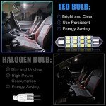 YOGEIER 24-Piece LED Car Interior Bulb Set