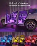 Keepsmile APP-Controlled RGB Interior Car Lights