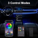 9-in-1 LED Car Interior Lighting Kit