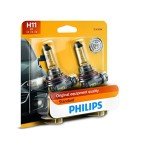 Philips H11 Halogen Headlight Bulb Set, 2 Pack
