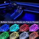 RGB Ambient Car Lights with App & Remote Control