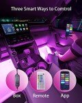 Keepsmile APP-Controlled RGB Interior Car Lights
