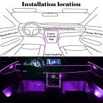 RGB Interior Car LED Strip Light Kit