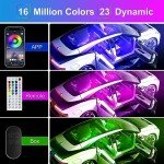 Hovano Smart LED Car Interior Lights - RGB 48 LEDs