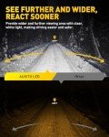 AUXITO 9005/H11 Ultra Bright LED Bulb Set