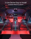 Keepsmile APP-Controlled RGB Interior Car Lights