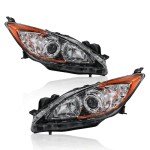 Mazda 3 Halogen Headlight Assembly Pair 2010-2013