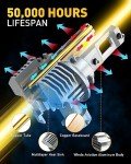 AUXITO 9005/H11 Ultra Bright LED Bulb Set