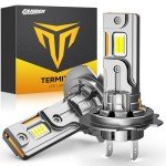 Ultra-Bright H7 Halogen Fog Light Bulbs, 2-Pack