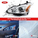Nissan Altima 2013-2015 Headlight Assembly Pair