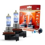Sylvania H11 SilverStar Ultra Halogen Headlight Bulbs