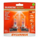 Sylvania H11 SilverStar Ultra Halogen Headlight Bulbs