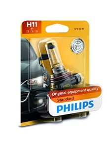 Philips H11 Standard Halogen Headlight Bulb