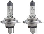 Philips 9003 VisionPlus Headlight Bulbs, 2 Pack