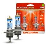 Sylvania 9003 SilverStar Ultra Bright Headlight Bulbs