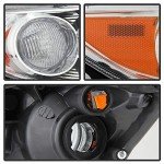 2009-2010 Toyota Corolla OE Chrome Headlight Assembly