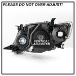 2009-2010 Toyota Corolla OE Chrome Headlight Assembly