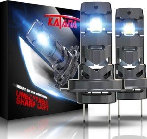 KATANA H7 Bulbs - 400% Brightness, Plug & Play