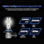 9005 9006 Dual Beam LED Bulb Set
