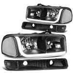 LED Headlight & Bumper Lamp Set for Sierra/Yukon