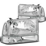Ford Excursion & F-Series Headlight Assembly Pair