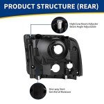 Headlight Assembly for 2005-2007 Ford Super Duty