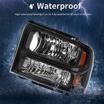 Headlight Assembly for 2005-2007 Ford Super Duty