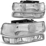 Headlight Assembly for 99-02 Silverado & Tahoe