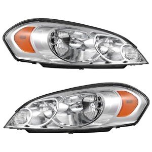 Chevy Impala Headlight Assembly Replacement Pair