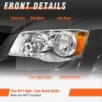 Dodge Grand Caravan Headlight Assembly Replacement Pair