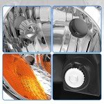 DWVO Headlight Assembly for 03-08 Toyota Corolla