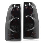 Nakuuly Black/Smoke Tail Lights for Chevy & GMC
