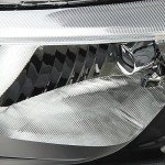 Black Amber Replacement Headlights for 06-11 Civic