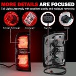 SHINEHOME Tail Light Assembly for 2014-2015 Chevy GMC