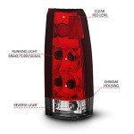 AnzoUSA G5 Red/Clear Tail Light Assembly - Pair