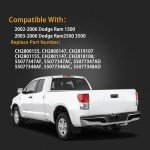 MiKaFex Tail Light Assembly for Dodge Ram 1500/2500/3500