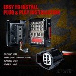 Xprite LED Tail Lights for Jeep Wrangler JK 07-18